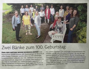 Bänke für den Kurpark
