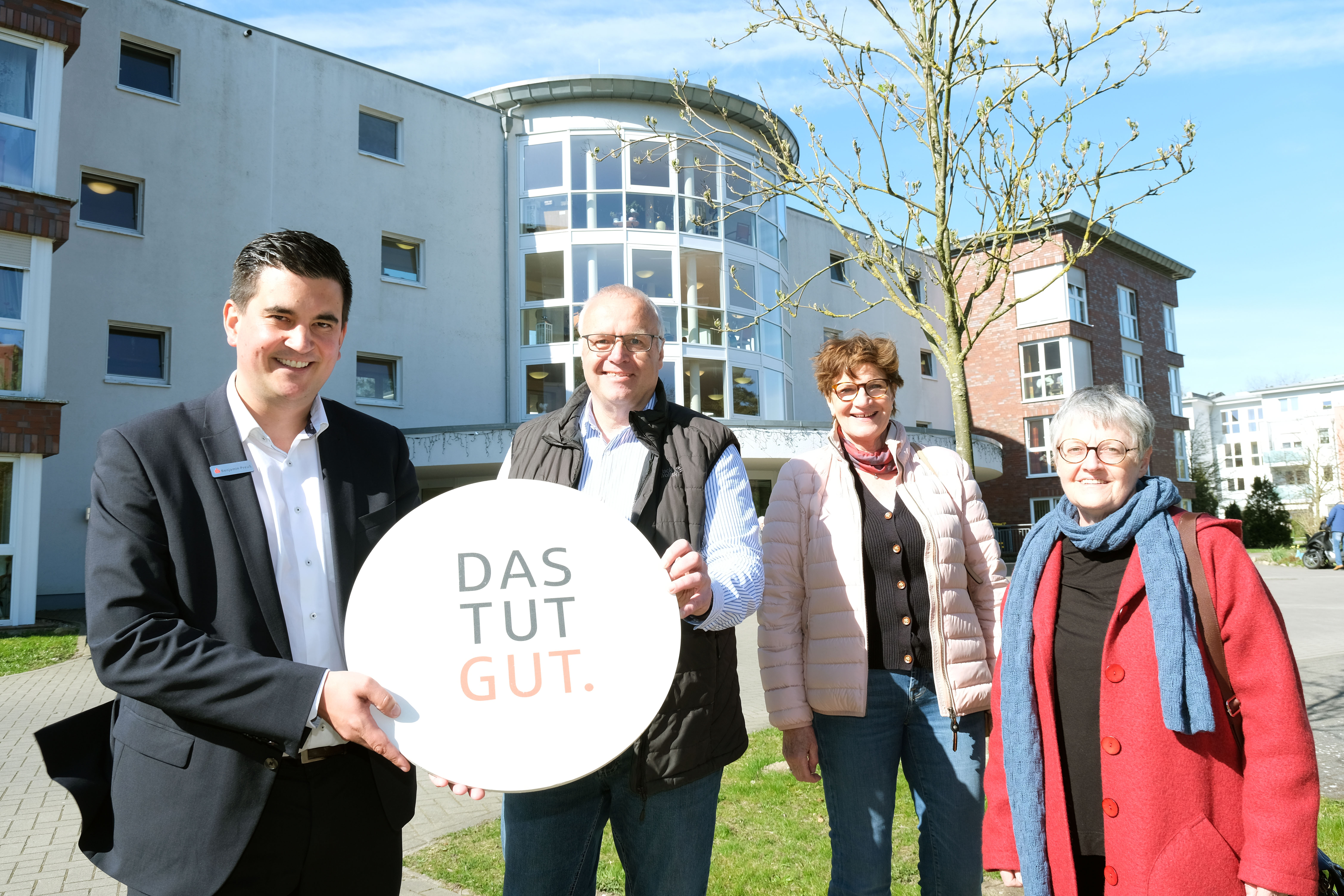 Altern in Würde von Soroptimist International Club Lüneburg unterstützt duch "Das tut gut" der Sparkasse